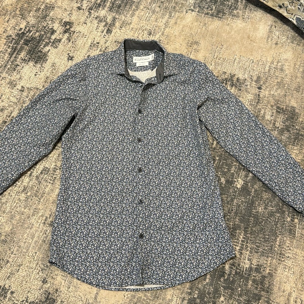 Mizzen+Main Leeward dress shirt size small trim fit